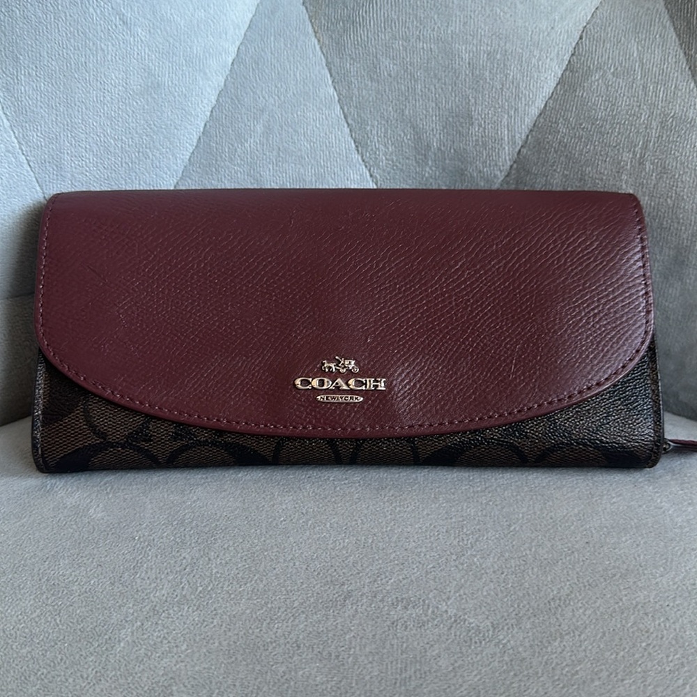 Coach large wallet
